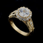 3-ct-round-lab-grown-diamond-ring-vintage-halo-side-view
