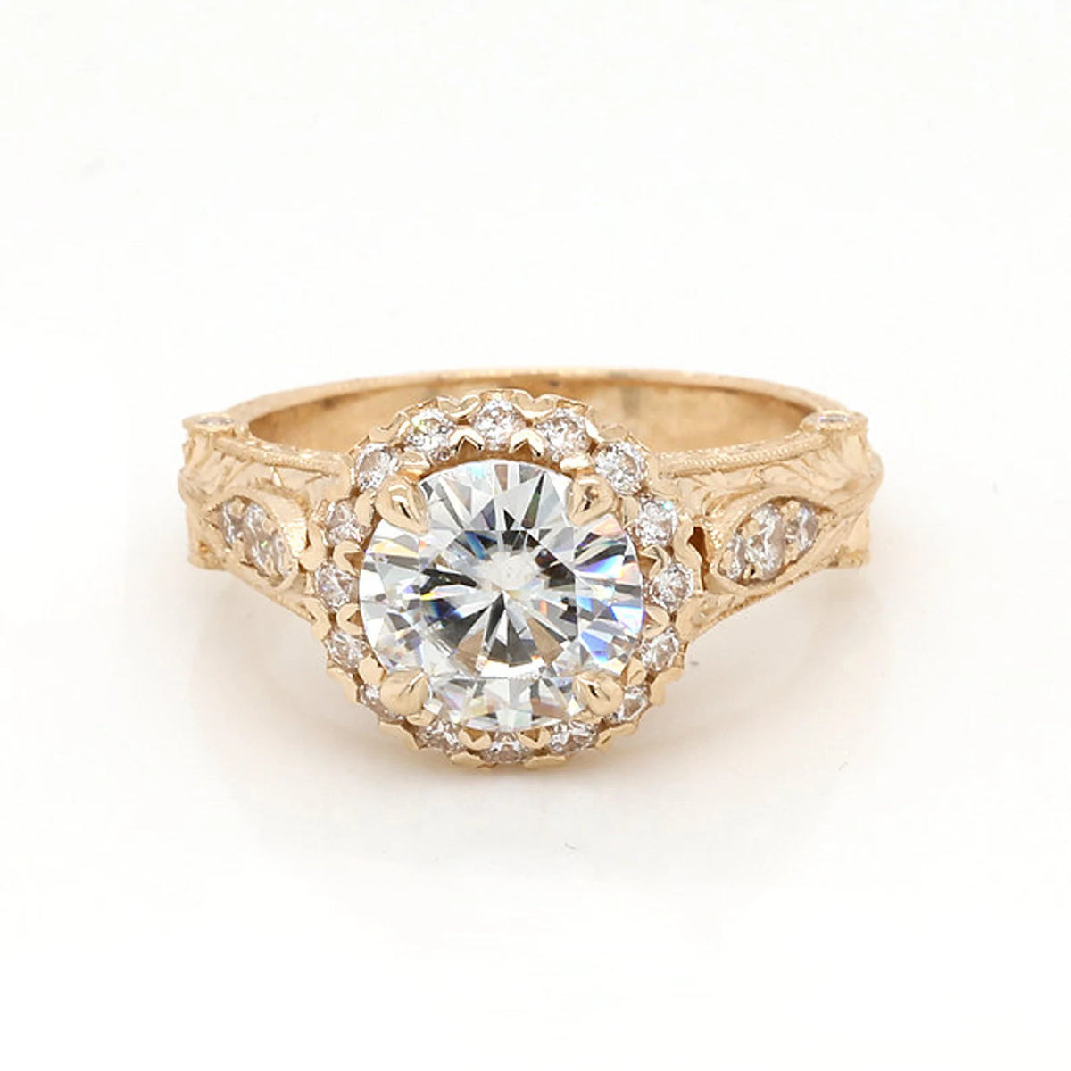 3-carat-round-diamond-halo-engagement-ring-top-down-view