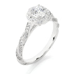 luxury-round-cut-lab-grown-diamond-ring-with-twisted-pave-band-angled-view