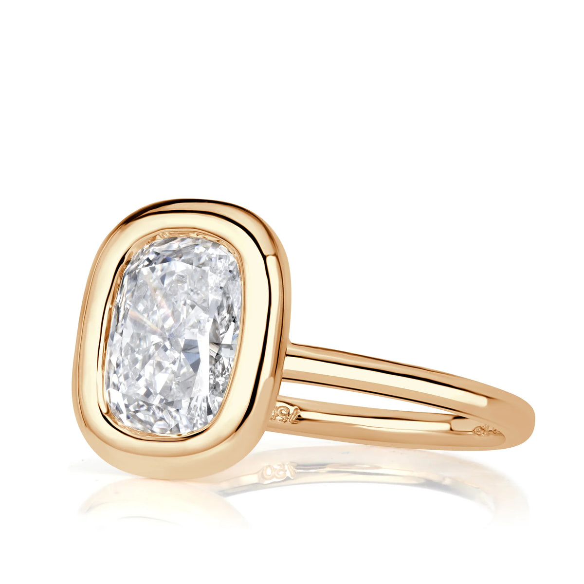 modern-bezel-set-cushion-lab-grown-diamond-solitaire-ring-angled-profile
