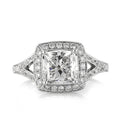 3-carat-princess-cut-lab-grown-diamond-halo-engagement-ring-front-view