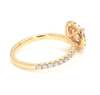 Yellow gold ring