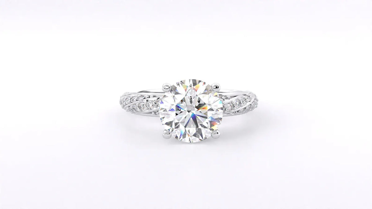3-ct-round-cut-lab-grown-diamond-ring-twisted-pave-band-side-angle