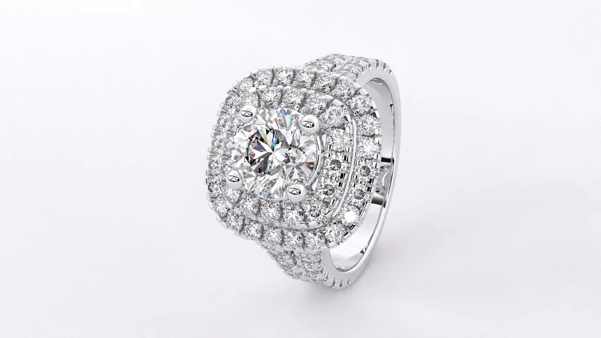 luxury-double-halo-round-cut-lab-diamond-ring-isometric-view