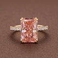 4-carat-pink-radiant-lab-diamond-engagement-ring-front-face-view