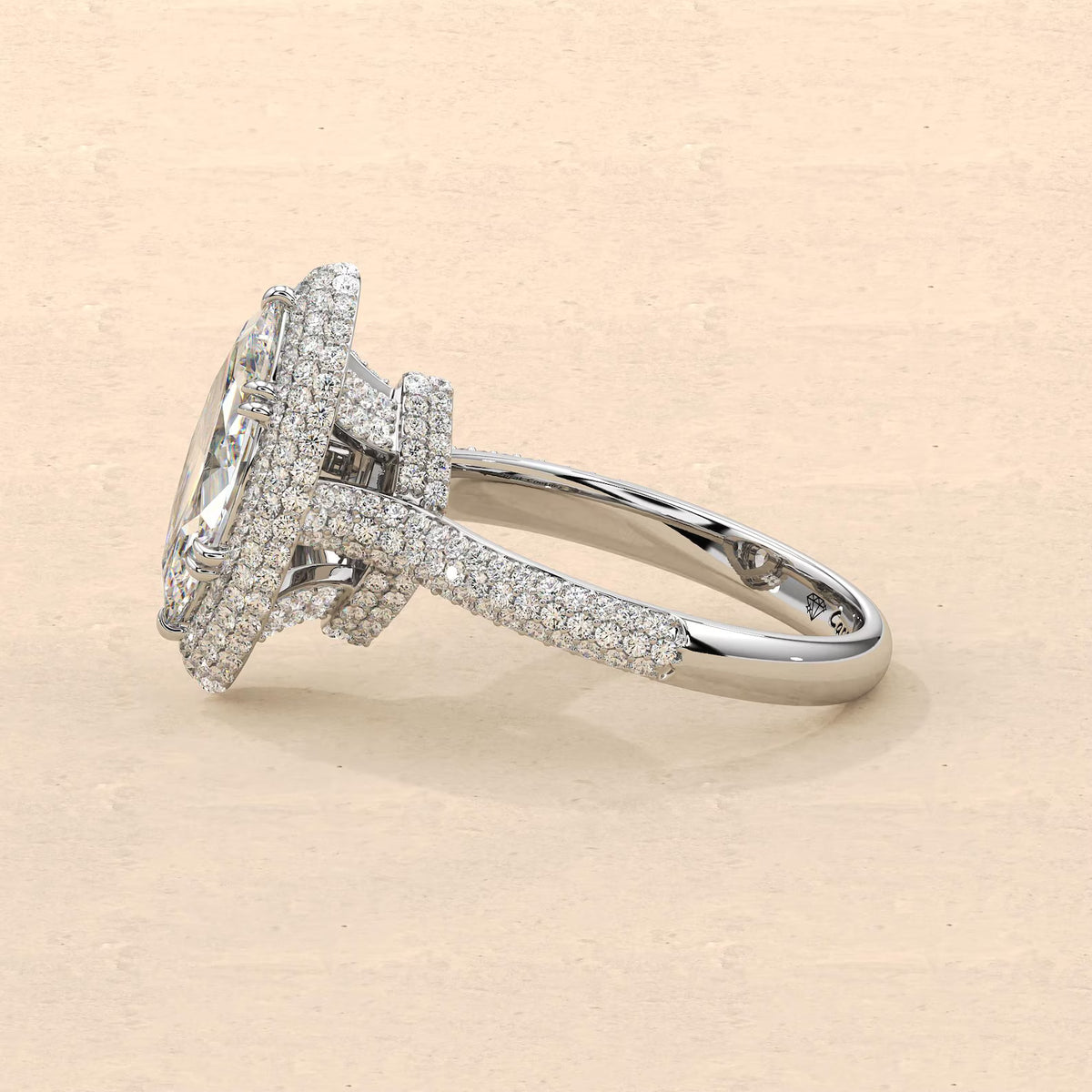 4-ct-marquise-cut-lab-grown-diamond-ring-double-halo-side-profile-view