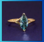 3-ct-green-marquise-cut-moissanite-engagement-ring-top-view